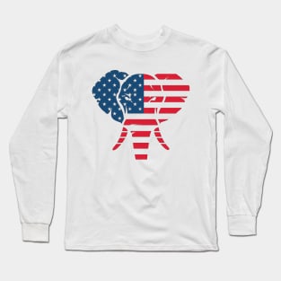 Republican Elephant Long Sleeve T-Shirt